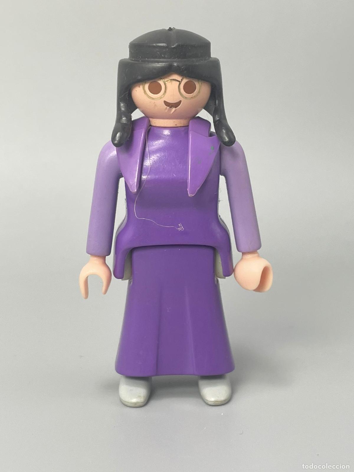 Playmobil: Playmobil mujer traje morado