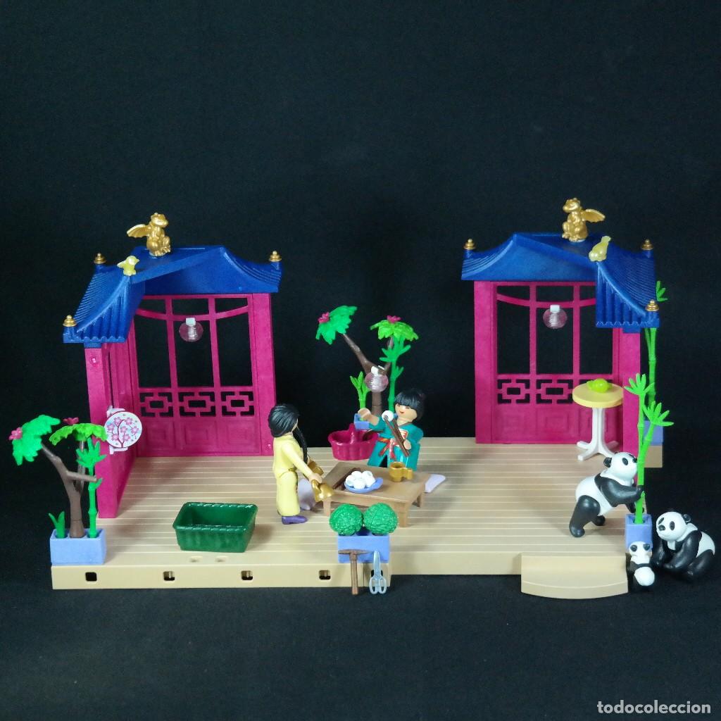Playmobil: Playmobil terraza china con 2 figuras, pandas y accesorios ☼