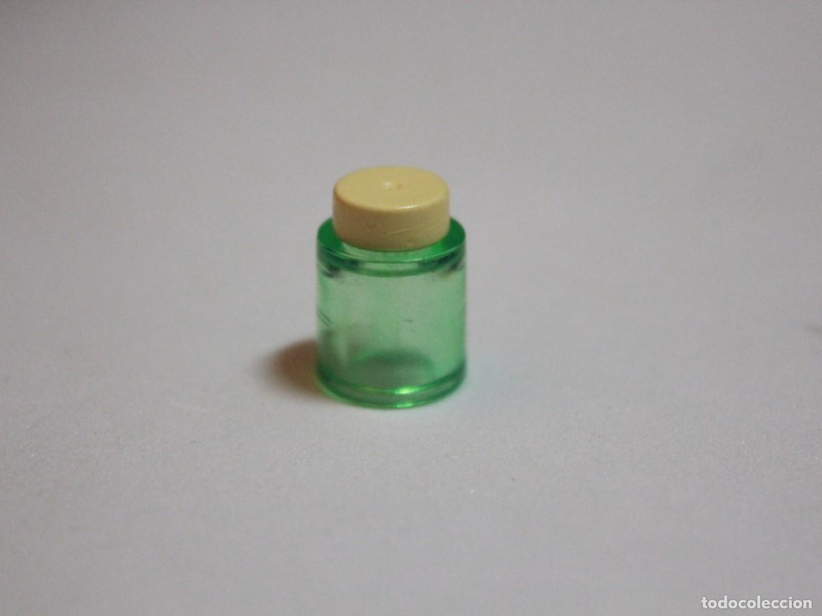 Playmobil: Accesorio playmobil bote transparente verde con tapa farmacia laboratorio