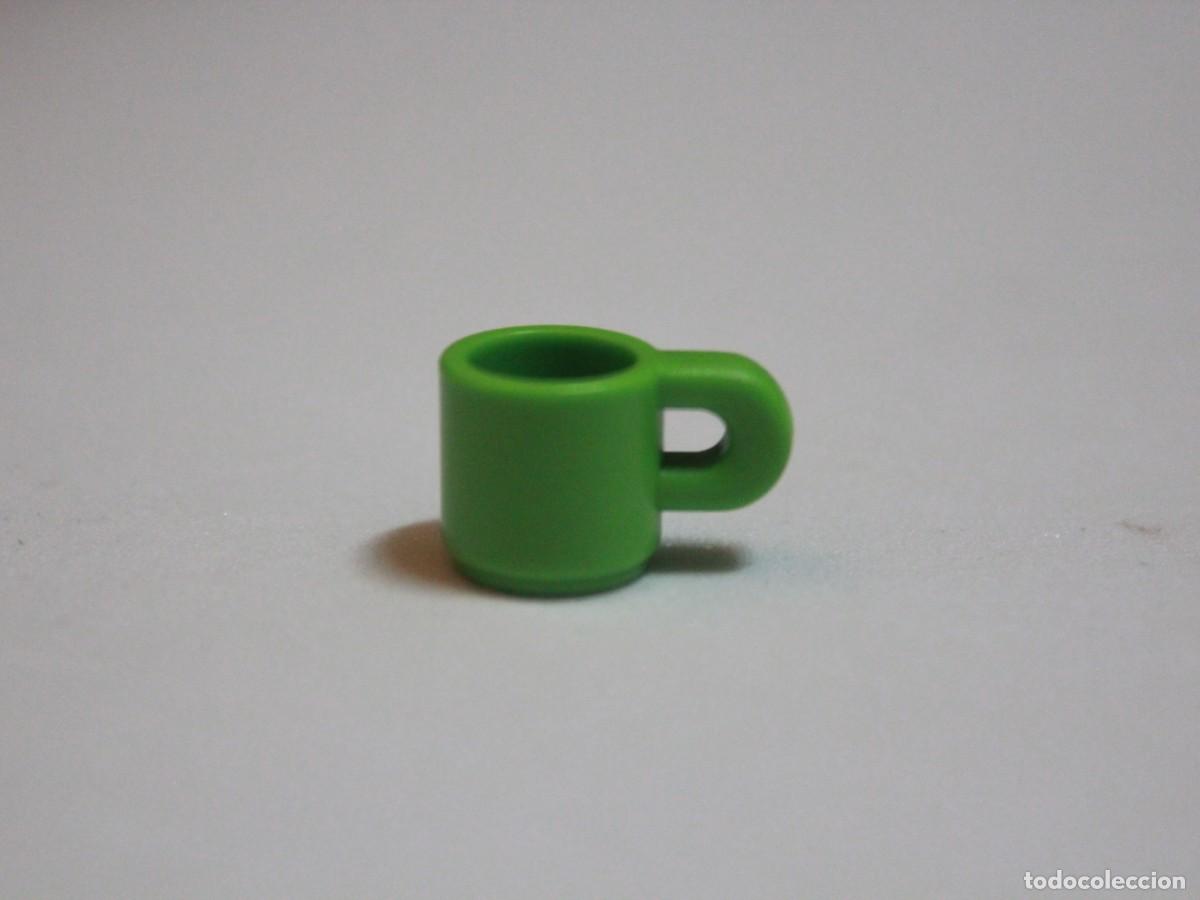 Playmobil: Accesorio playmobil taza verde cocina hogar