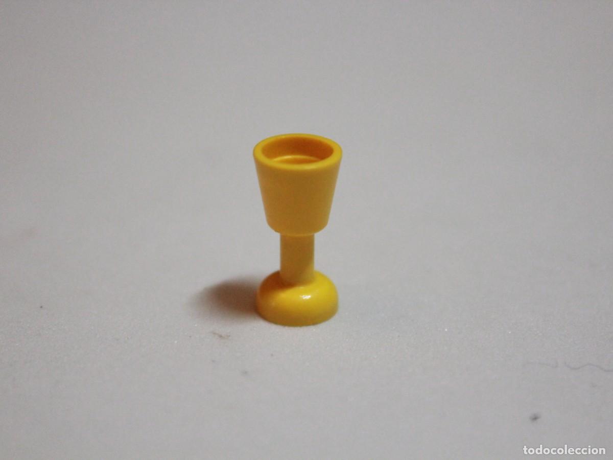 Playmobil: Accesorio playmobil copa amarilla c&aacute;liz medieval banquete