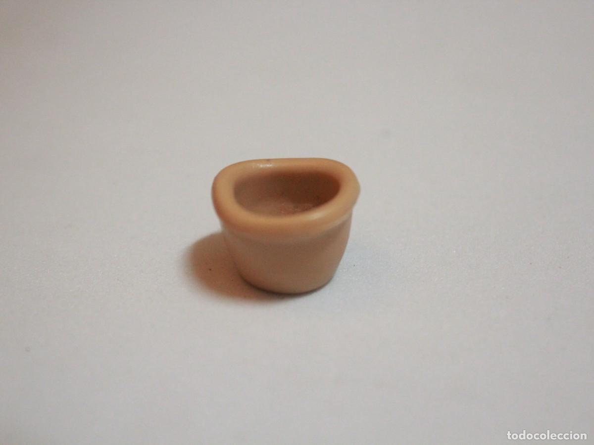 Playmobil: Accesorio playmobil cuenco peque&ntilde;o color crema cocina bel&eacute;n medieval