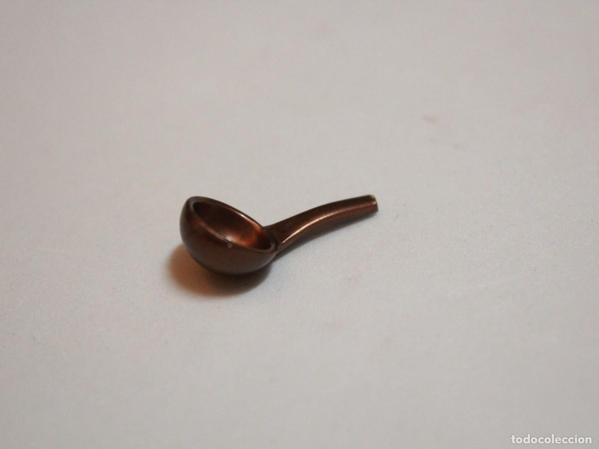 Playmobil: Accesorio playmobil cazo marr&oacute;n cocina medieval roto por el mango