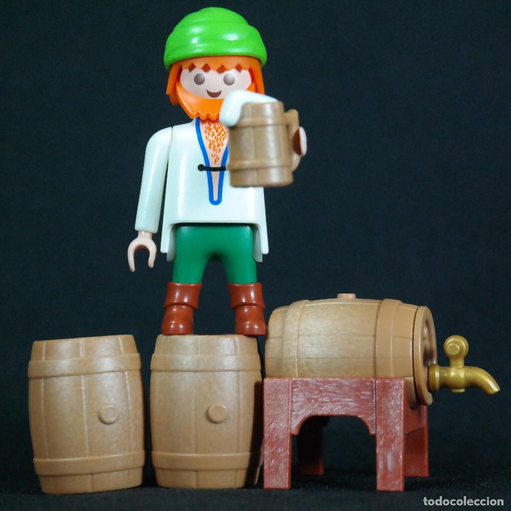 Playmobil: Playmobil barril de cerveza con figura ☼