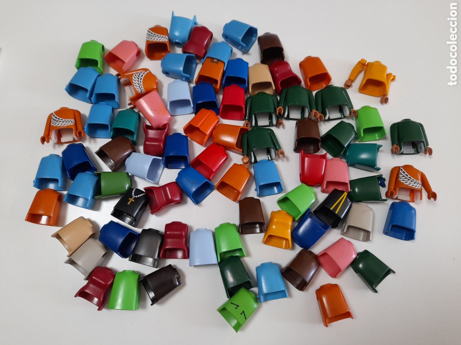 Playmobil: PLAYMOBIL. LOTE DE TORSOS LISOS