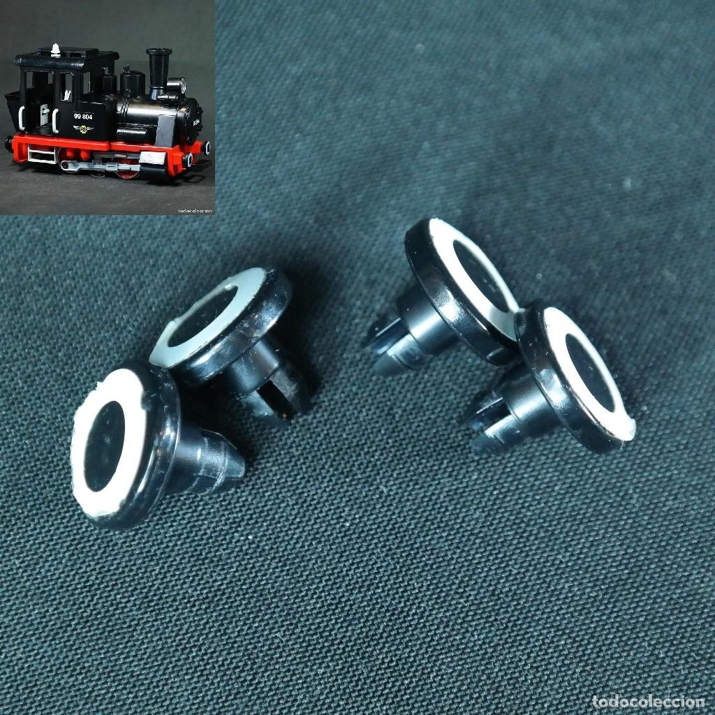 Playmobil: Playmobil 4 topes locomotora 4051 repuesto ☼