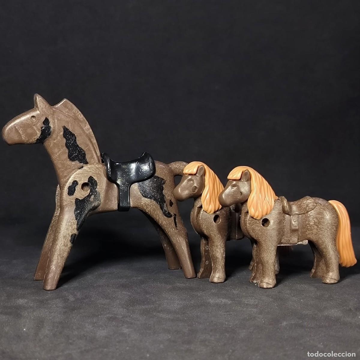 Playmobil: Playmobil caballo con 2 ponys ☼