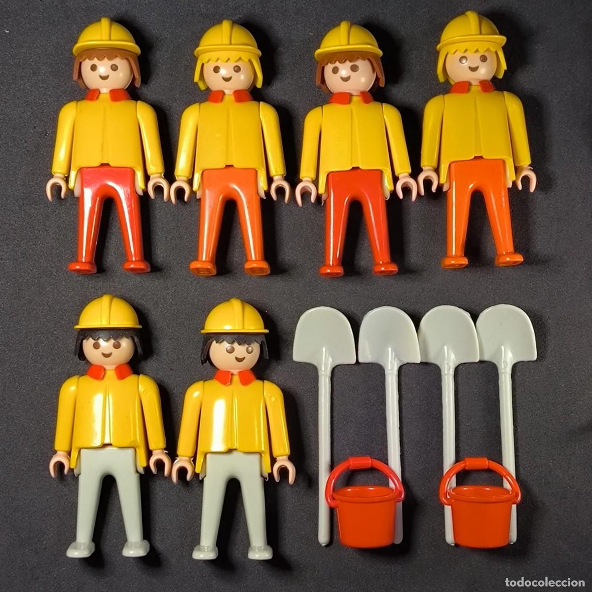 Playmobil: Playmobil bomberos con palos ☼