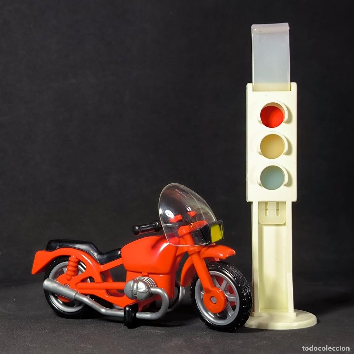 Playmobil: Playmobil moto con semaforo ☼