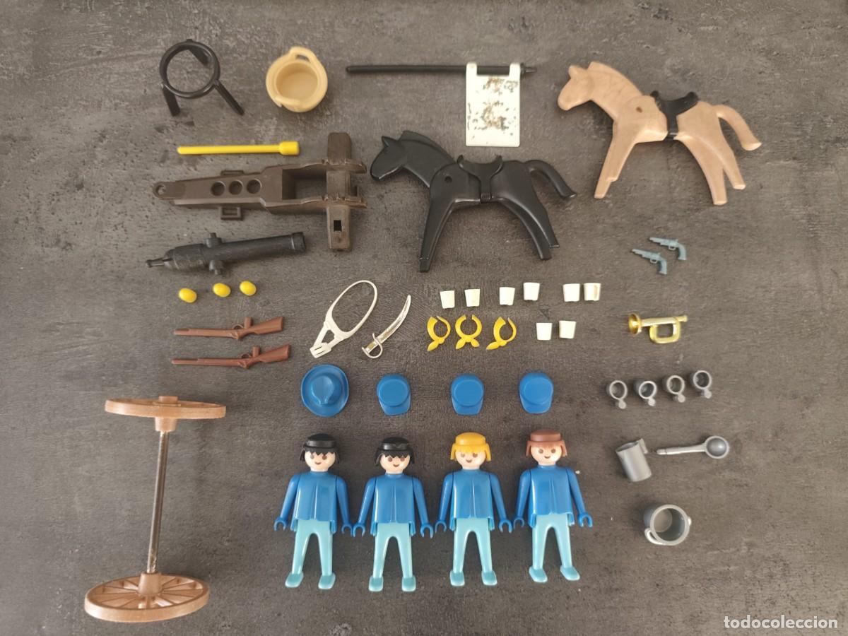 Playmobil: Playmobil Antex 3485 Caballer&iacute;a Western - lote usado con piezas y figuras