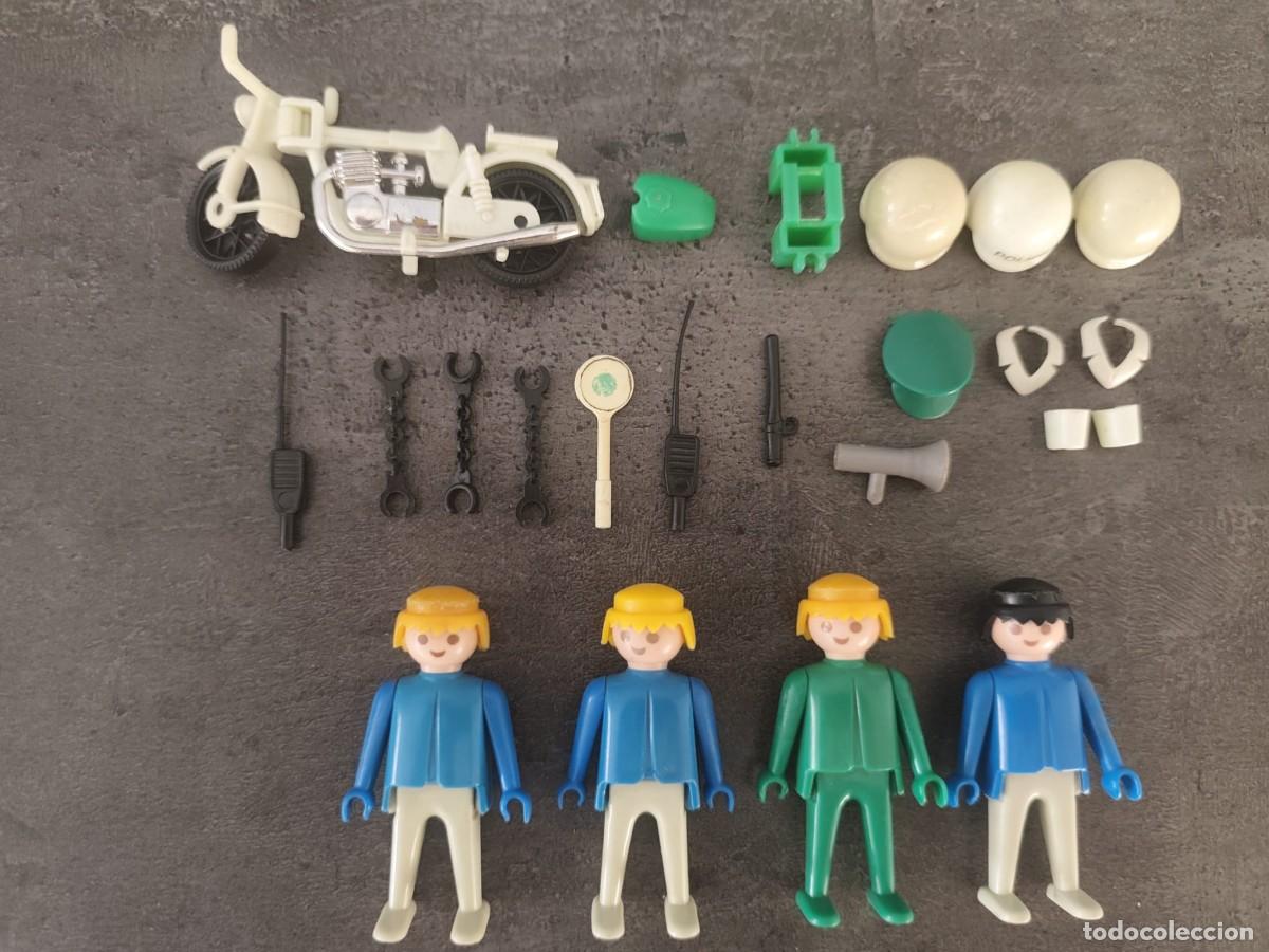 Playmobil: PLAYMOBIL ANTEX 3232 POLIC&Iacute;A ARGENTINA VINTAGE MOTO FIGURAS ACCESORIOS ORIGINAL