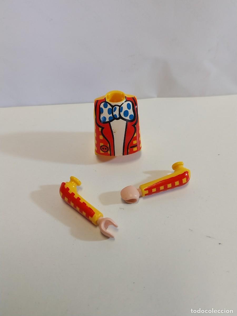 Playmobil: Playmobil torso y brazos payaso