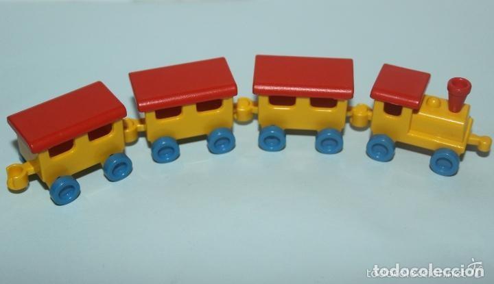 Playmobil: Tren Playmobil Juguete Amarillo/Rojo
