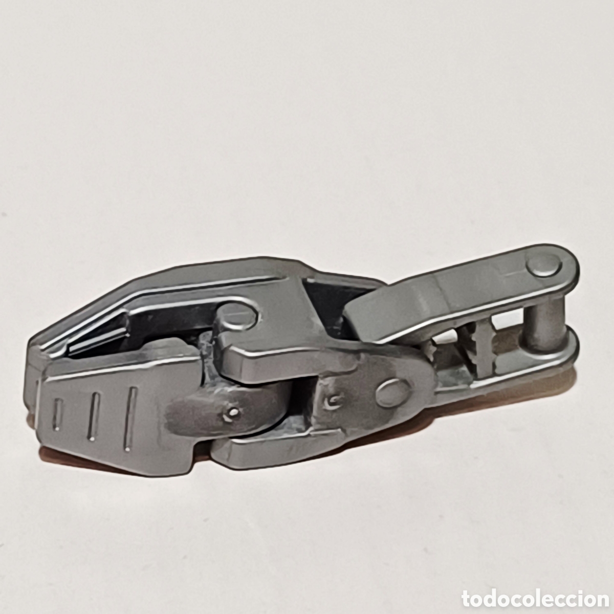 Playmobil: Pieza playmobil gris metalizado pinza union batiscafo submarino oc&eacute;ano brazo robot