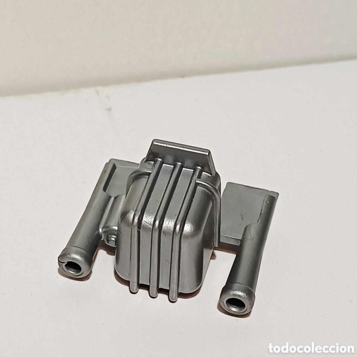Playmobil: Pieza playmobil gris metalizado motor tubo escape gmformula uno coche carreras racing
