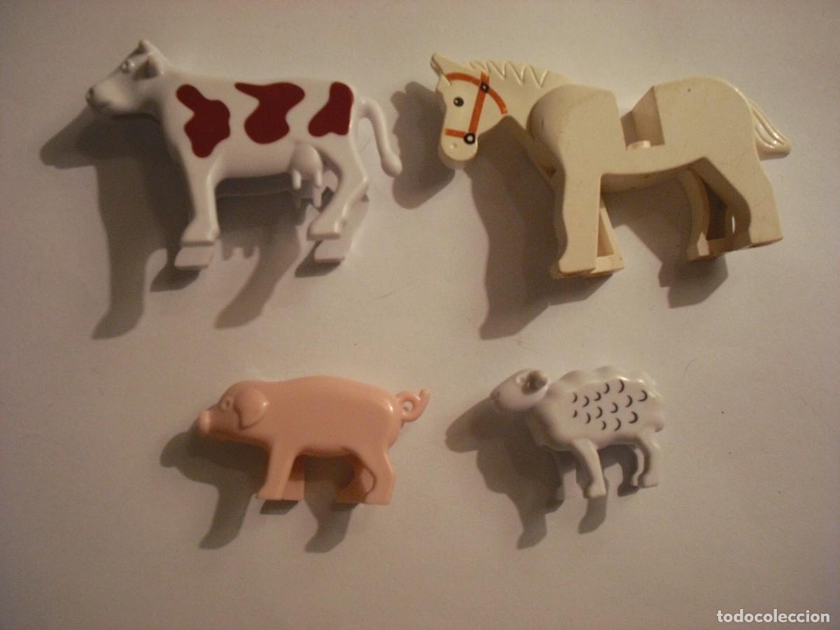 Playmobil: PLAYMOBIL, LOTE DE 4 FIGURAS DE ANIMALES