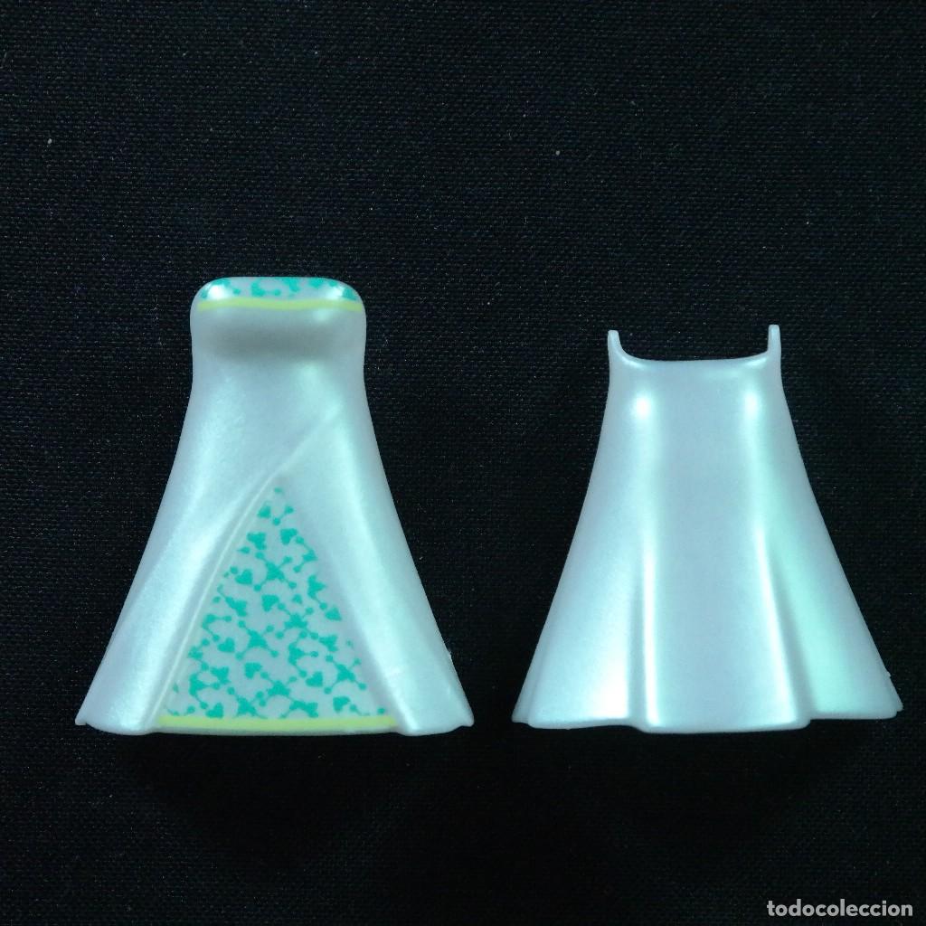 Playmobil: Playmobil vestido blanco ☼