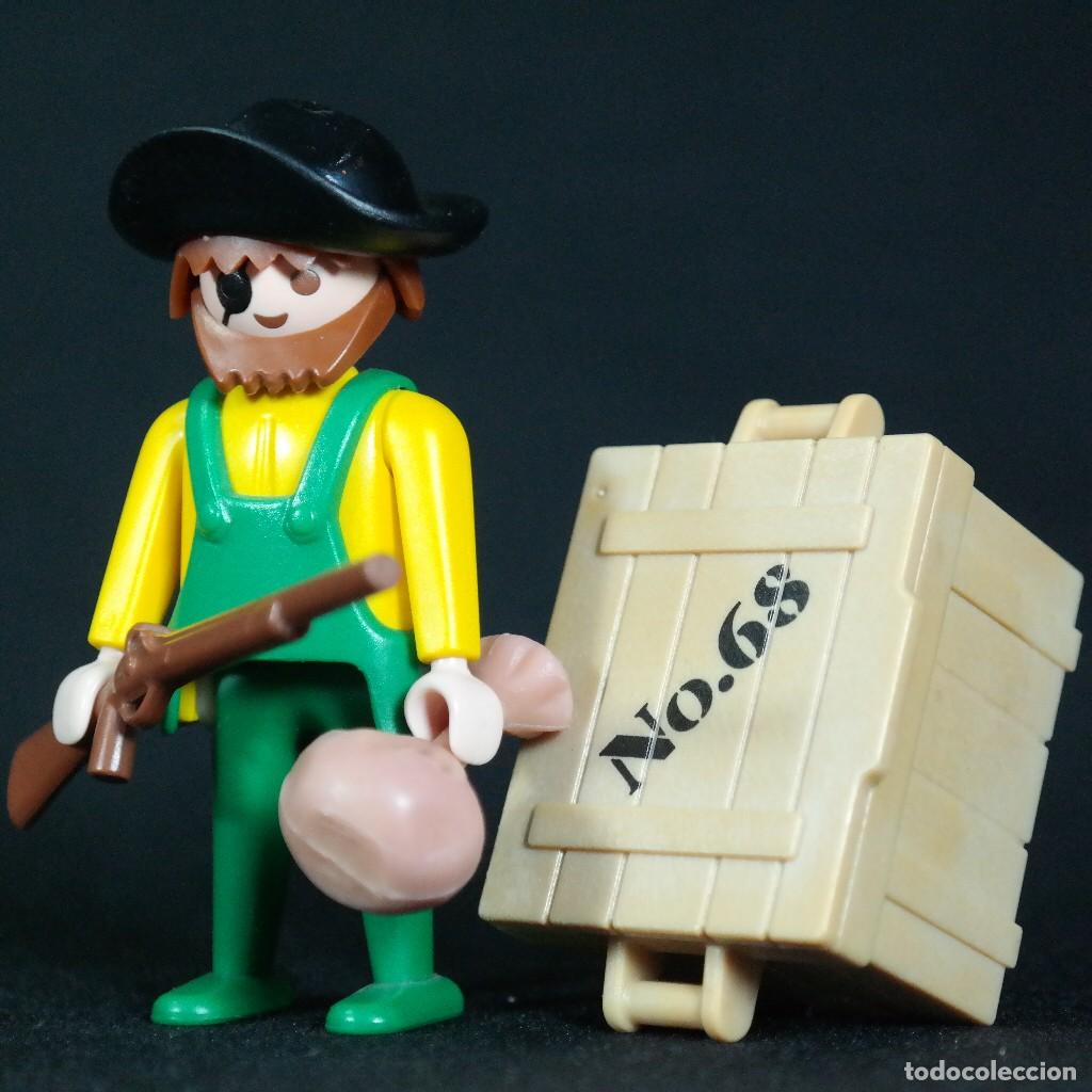 Playmobil: Playmobil vaquero con cajon ☼