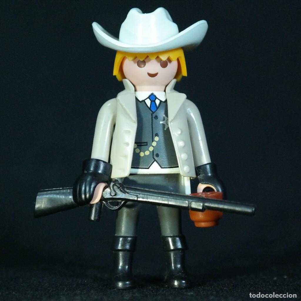 Playmobil: Playmobil sheriff con sombrero blanco☼