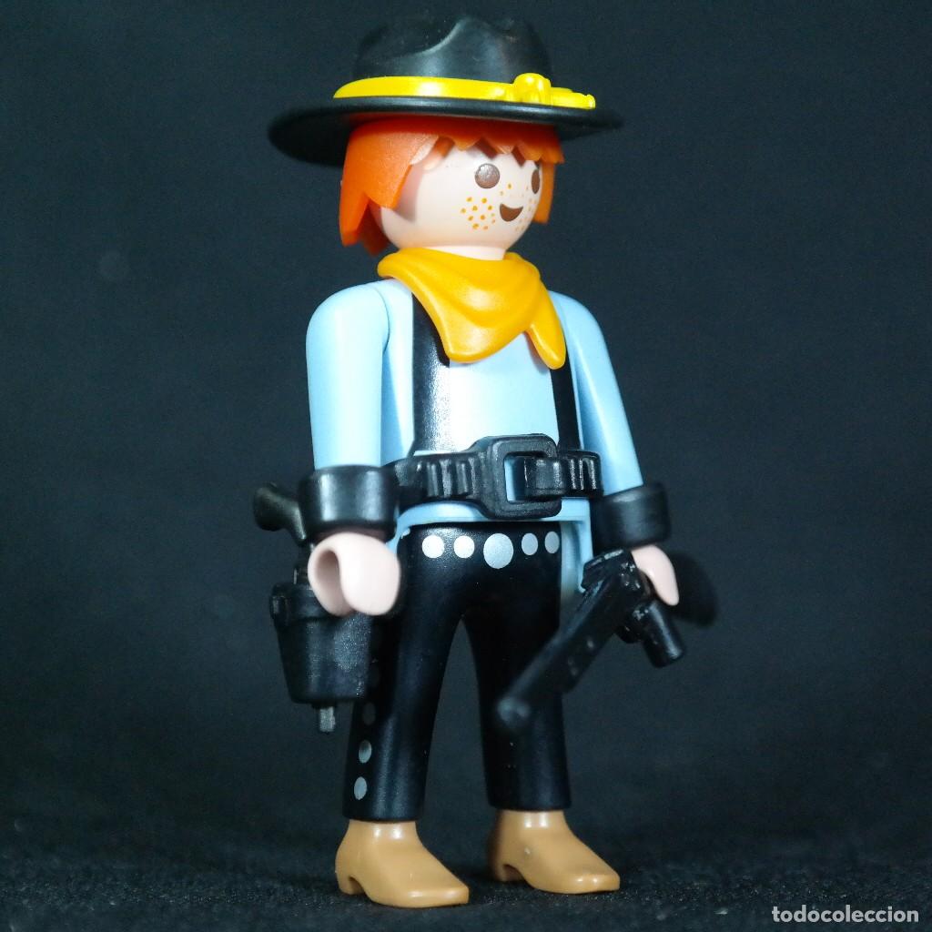 Playmobil: Playmobil vaquero con rifle negro ☼