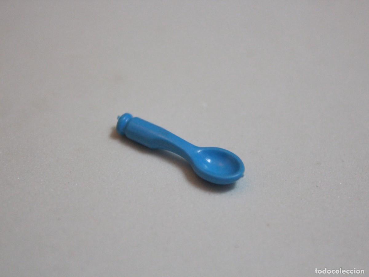 Playmobil: Accesorio playmobil cuchara azul cocina alimentaci&oacute;n