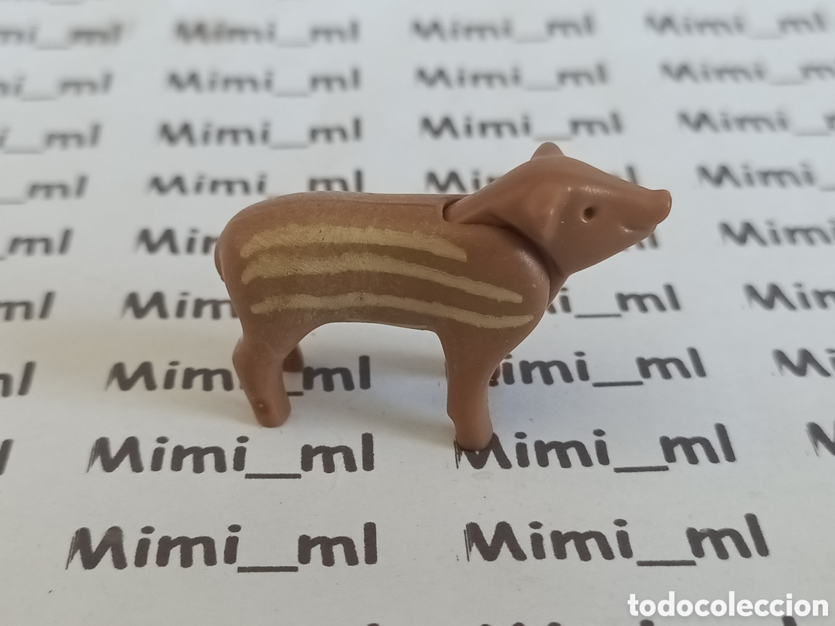 Playmobil: Playmobil jabato jabal&iacute; cr&iacute;a animales bosque
