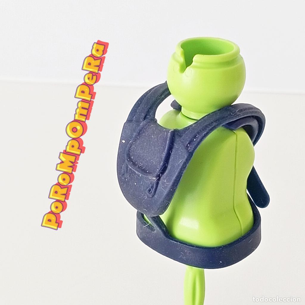 Playmobil: PLAYMOBIL MOCHILA PORTABEB&Eacute;S PECHO AZUL OSCURO PORTA BEB&Eacute; DELANTERO T6