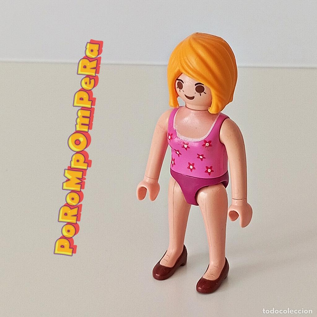 Playmobil: PLAYMOBIL FIGURA MUJER SIN VESTIDO ROPA INTERIOR CHICA CUSTOM/COMPLETAR T6