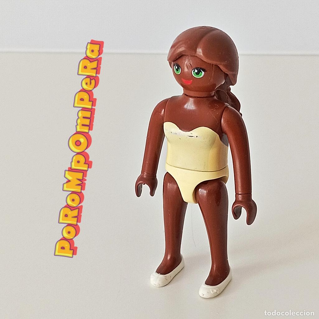 Playmobil: PLAYMOBIL FIGURA MUJER SIN VESTIDO ROPA INTERIOR CHICA CUSTOM/COMPLETAR T6