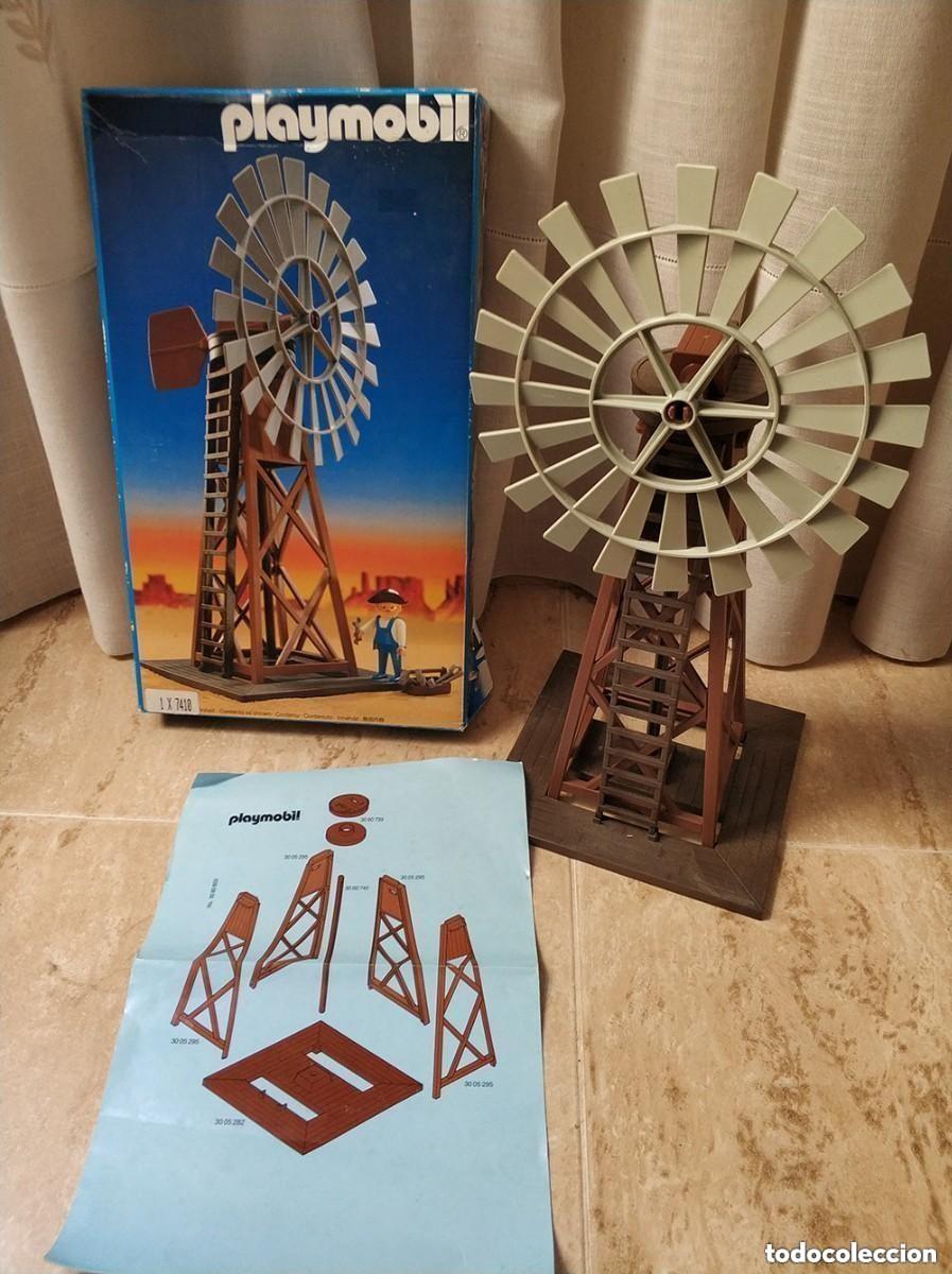 Playmobil: Playmobil 3765 Molino Oeste western, en su caja
