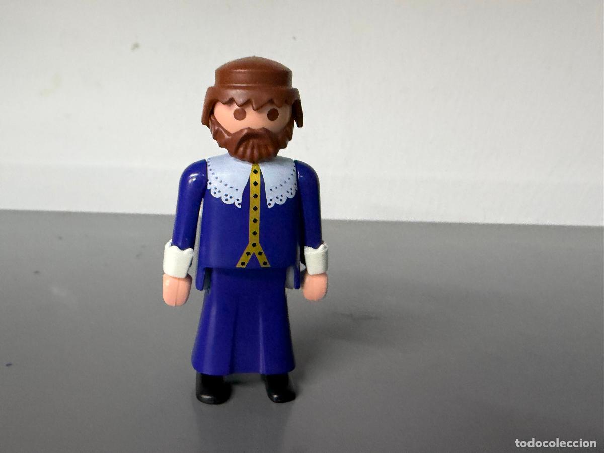 Playmobil: PLAYMOBIL figura marco polo con pu&ntilde;os blancos y barba - mix21