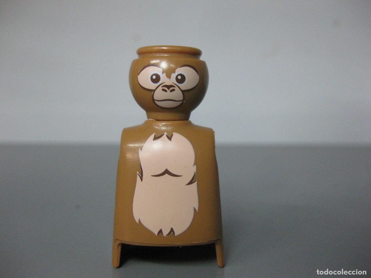 Playmobil: PLAYMOBIL CABEZA + CUERPO DE RECAMBIO MONO SIMIO -PLANETA DE LOS SIMIOS- LAS 2 COSAS-