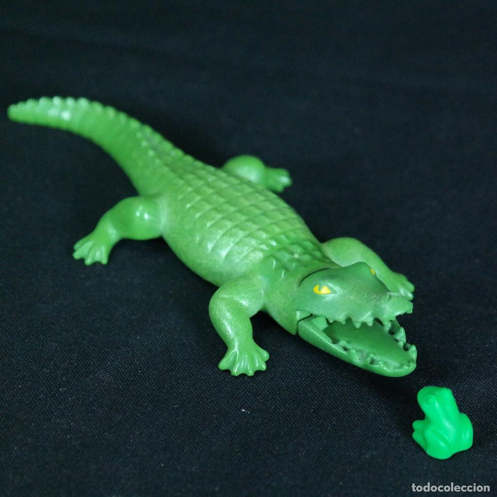 Playmobil: Playmobil cocodrilo con rana ☼