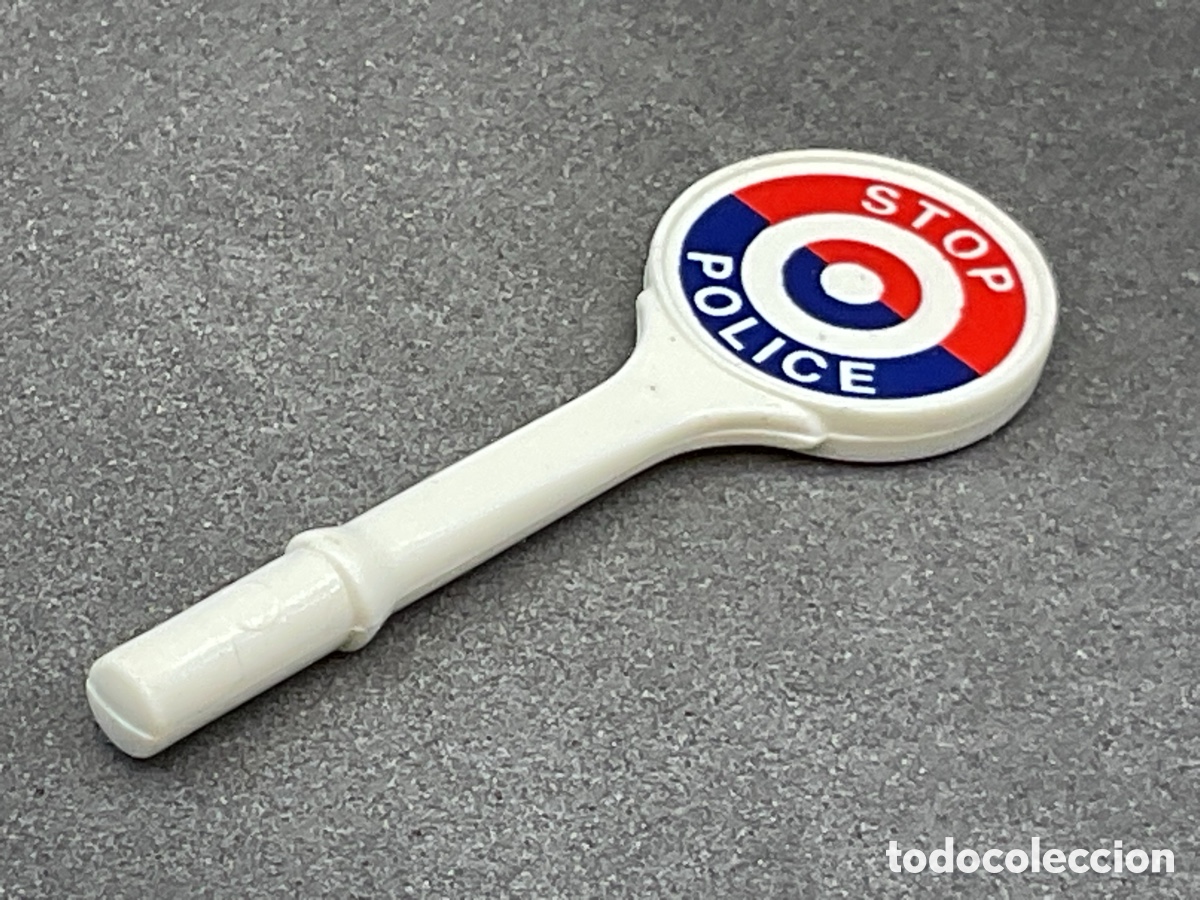 Playmobil: ACCESORIO PLAYMOBIL. SE&Ntilde;AL POLICIA .