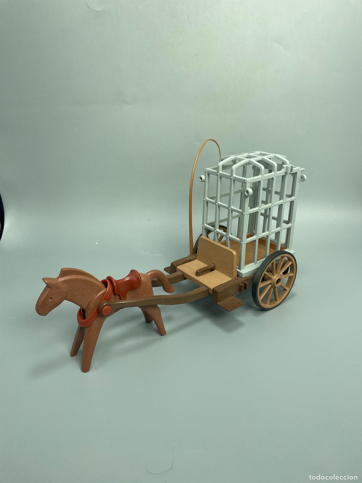 Playmobil: Playmobil 3674 carro preso medieval