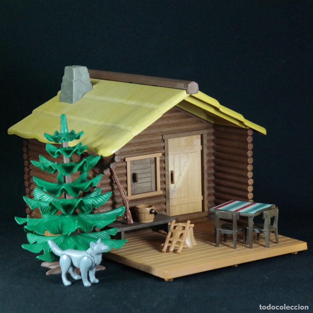 Playmobil: Playmobil caba&ntilde;a con pino ☼