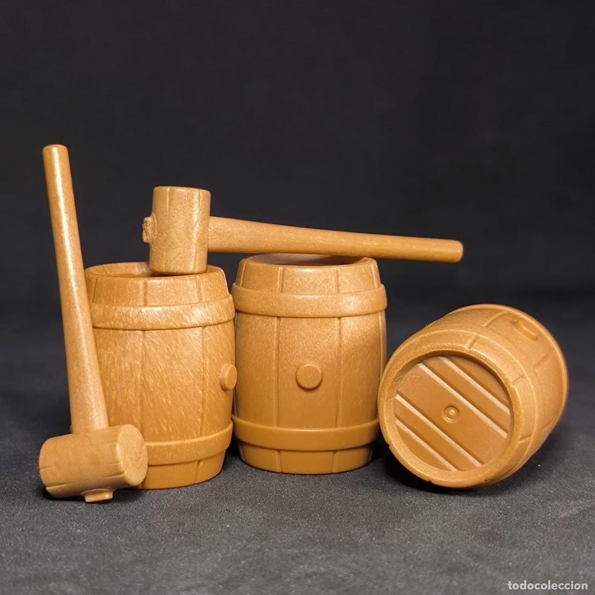 Playmobil: Playmobil barriles con martillos ☼