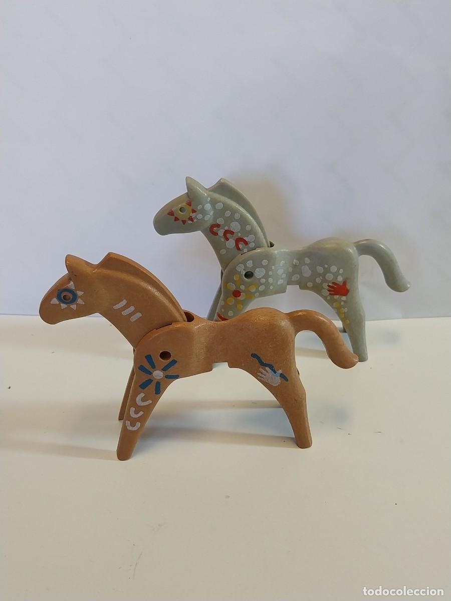 Playmobil: Playmobil pareja de caballos