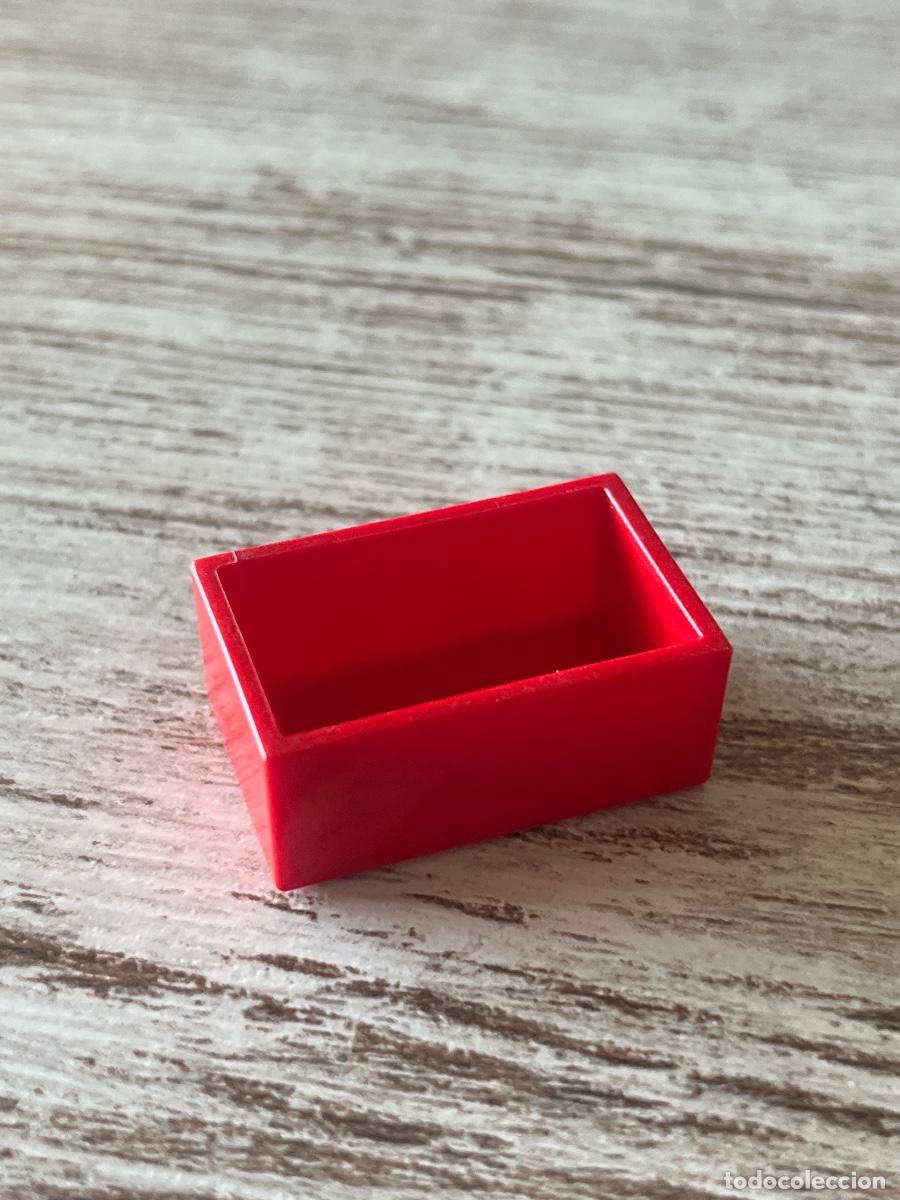 Playmobil: Cesta caja maleta malet&iacute;n cubo accesorio complemento Playmobil