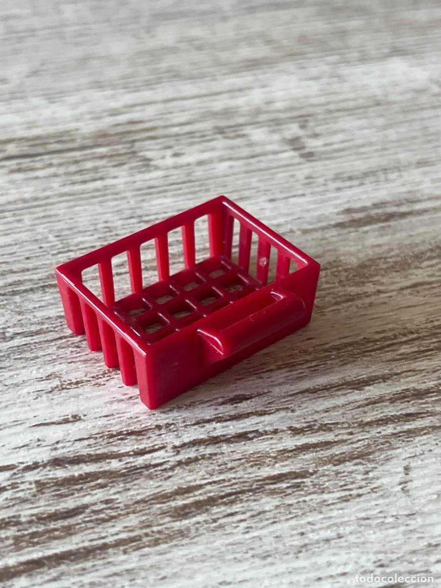 Playmobil: Cesta caja maleta malet&iacute;n cubo accesorio complemento Playmobil