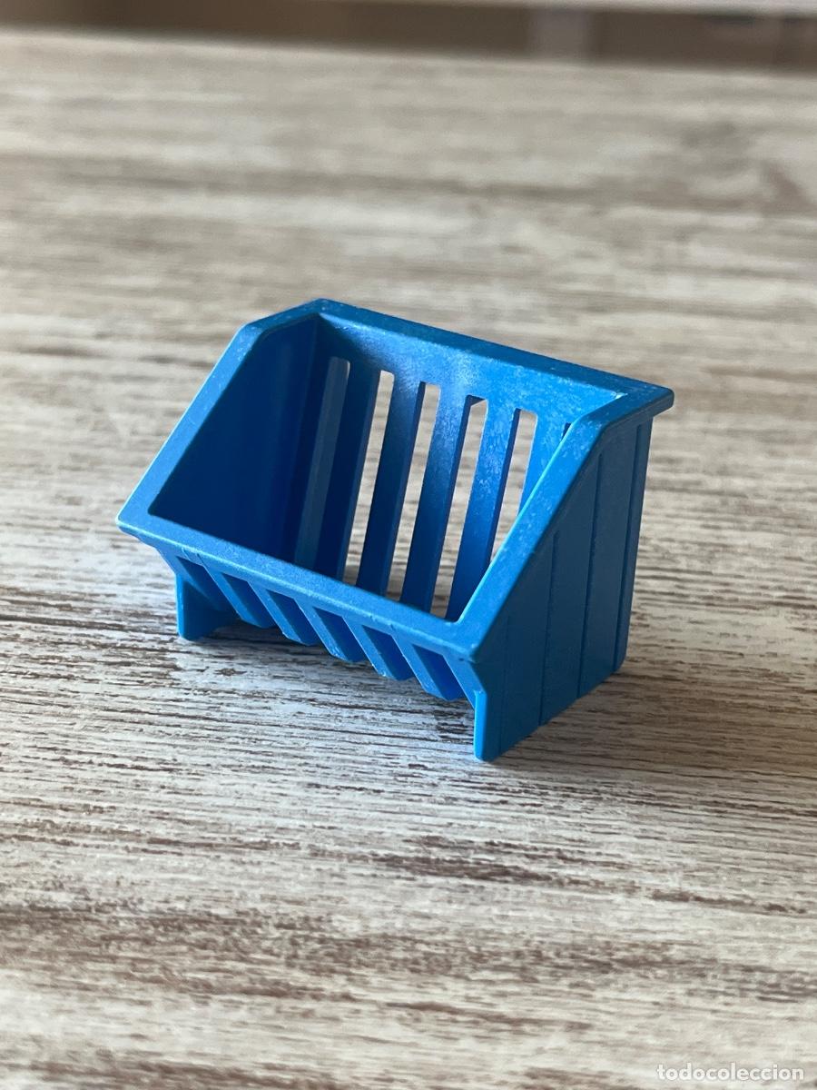 Playmobil: Cesta caja maleta malet&iacute;n jardiner&iacute;a cubo accesorio complemento Playmobil
