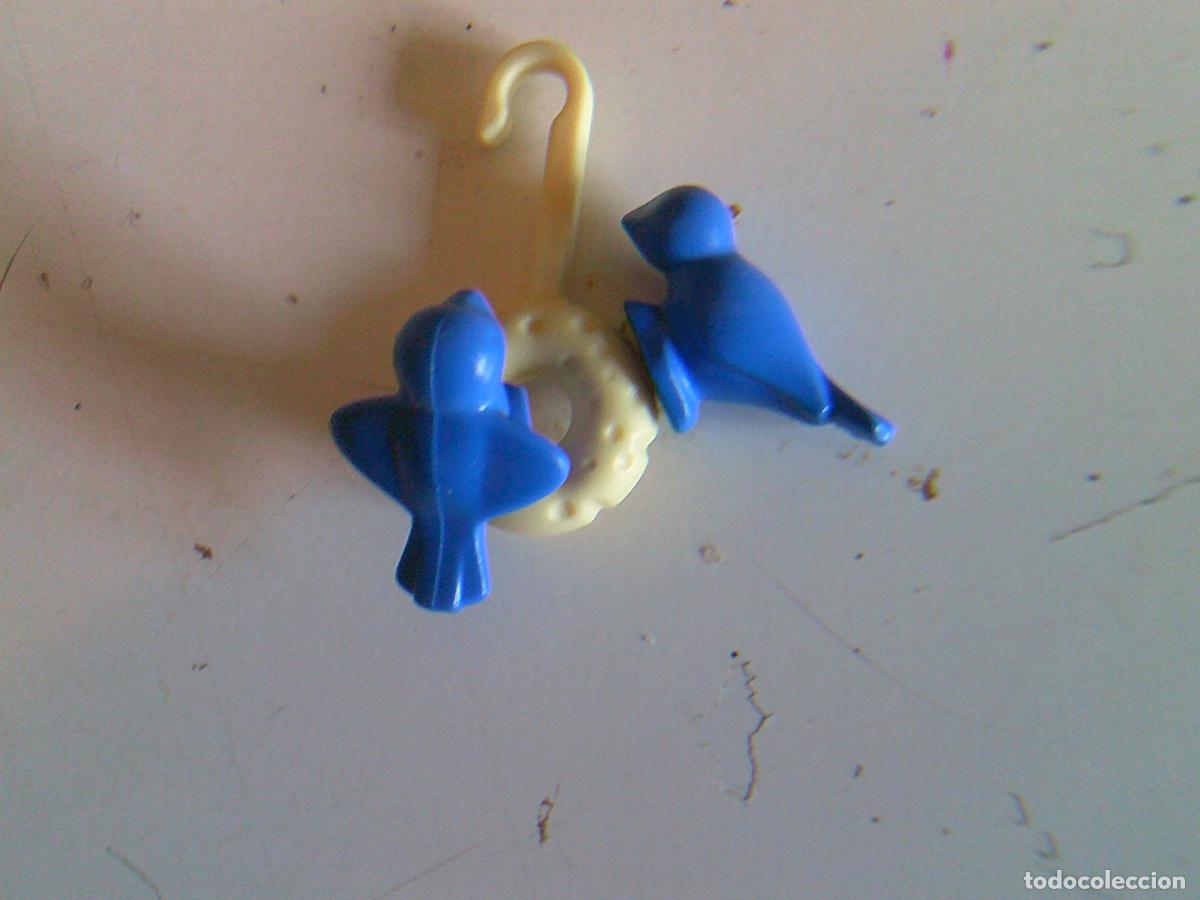 Playmobil: Piezas Playmobil P&aacute;jaros azules con colgador
