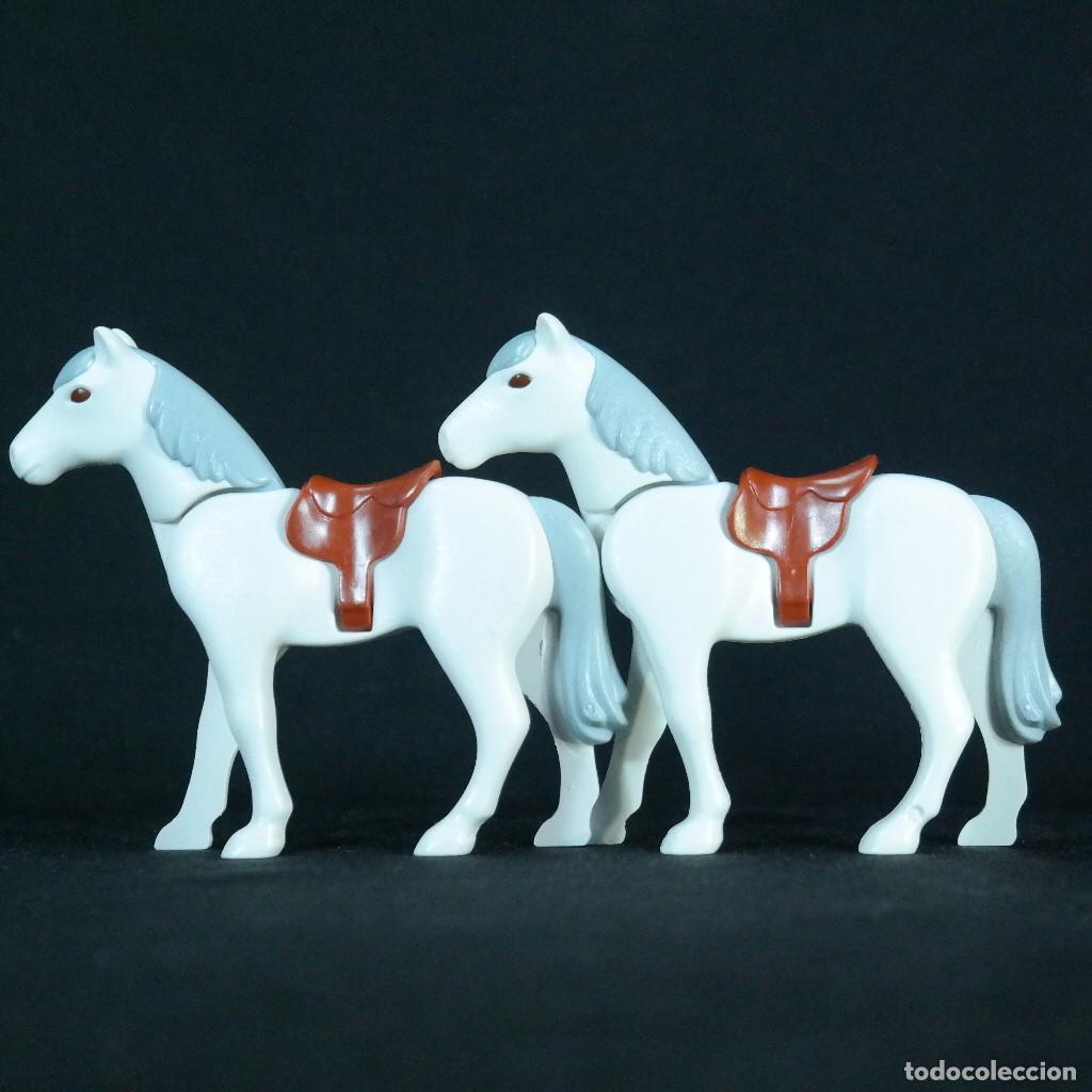 Playmobil: Playmobil dos caballos blancos ☼