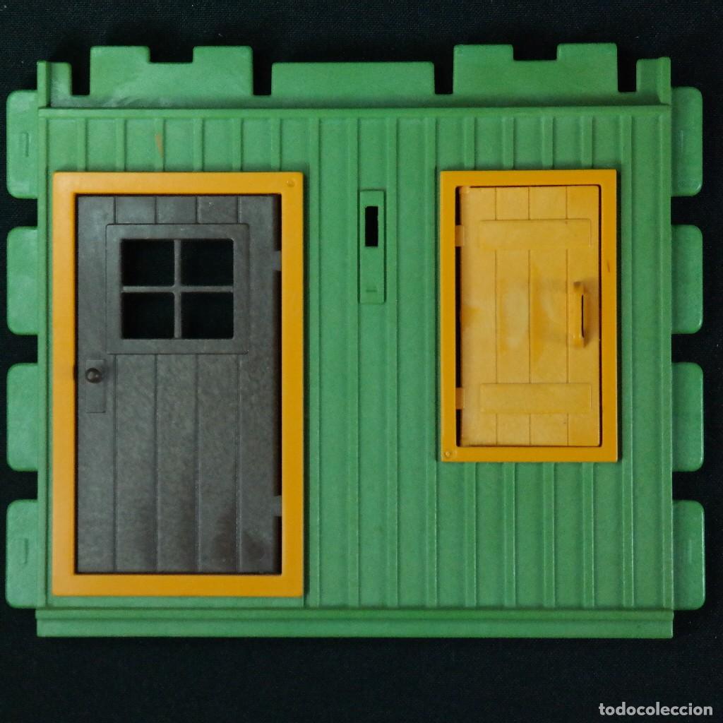 Playmobil: Playmobil pared verde con puerta y ventana steck ☼