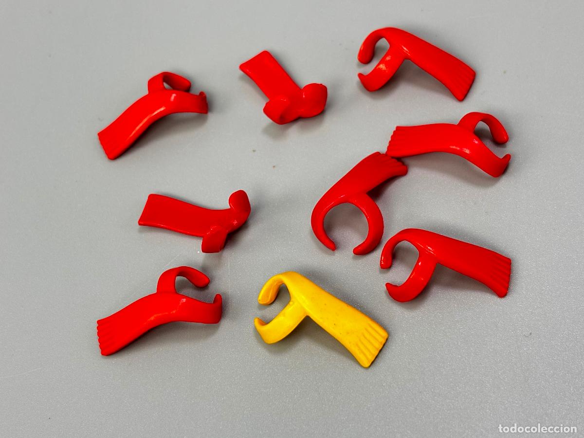 Playmobil: Playmobil lote bufanda roja amarilla
