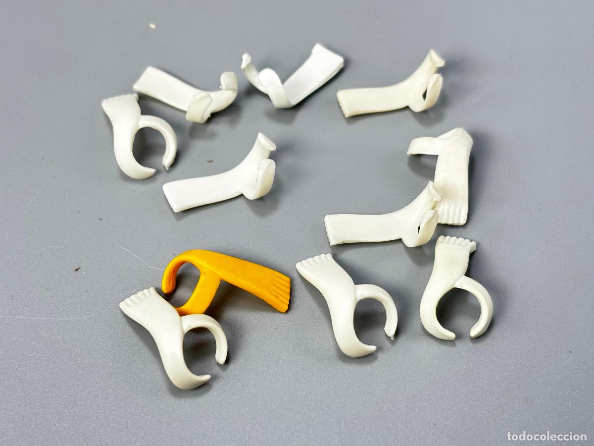 Playmobil: Playmobil lote bufanda blanca amarilla