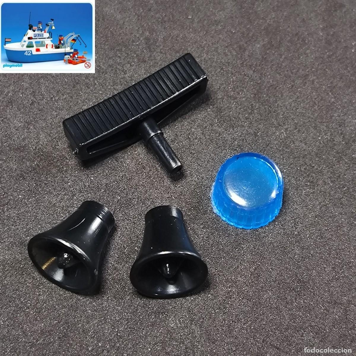 Playmobil: Playmobil radar y sirenas de la antena partes barco patrulla ☼