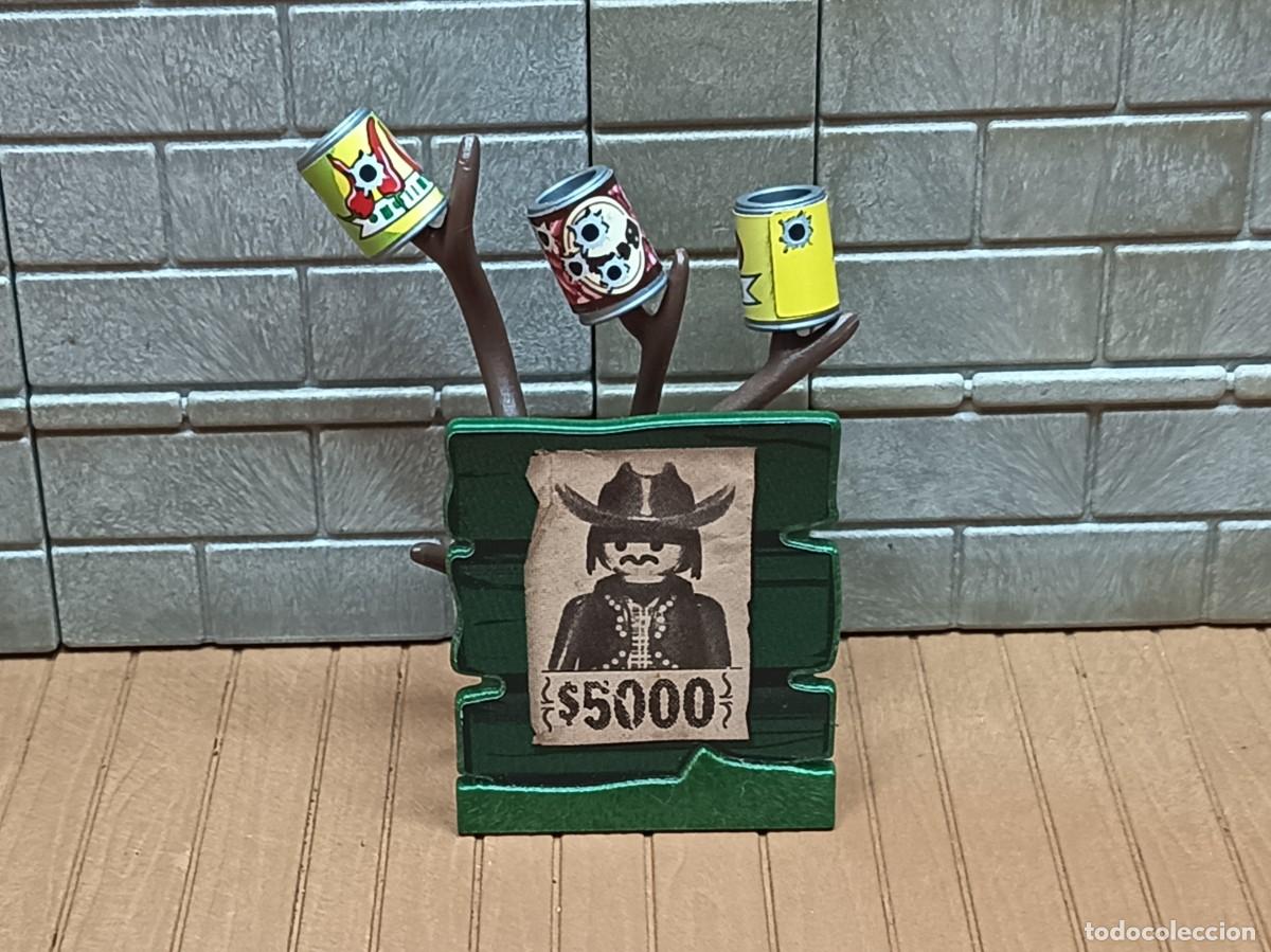 Playmobil: Parapeto Latas Escudo Oeste Medieval Piratas Playmobil