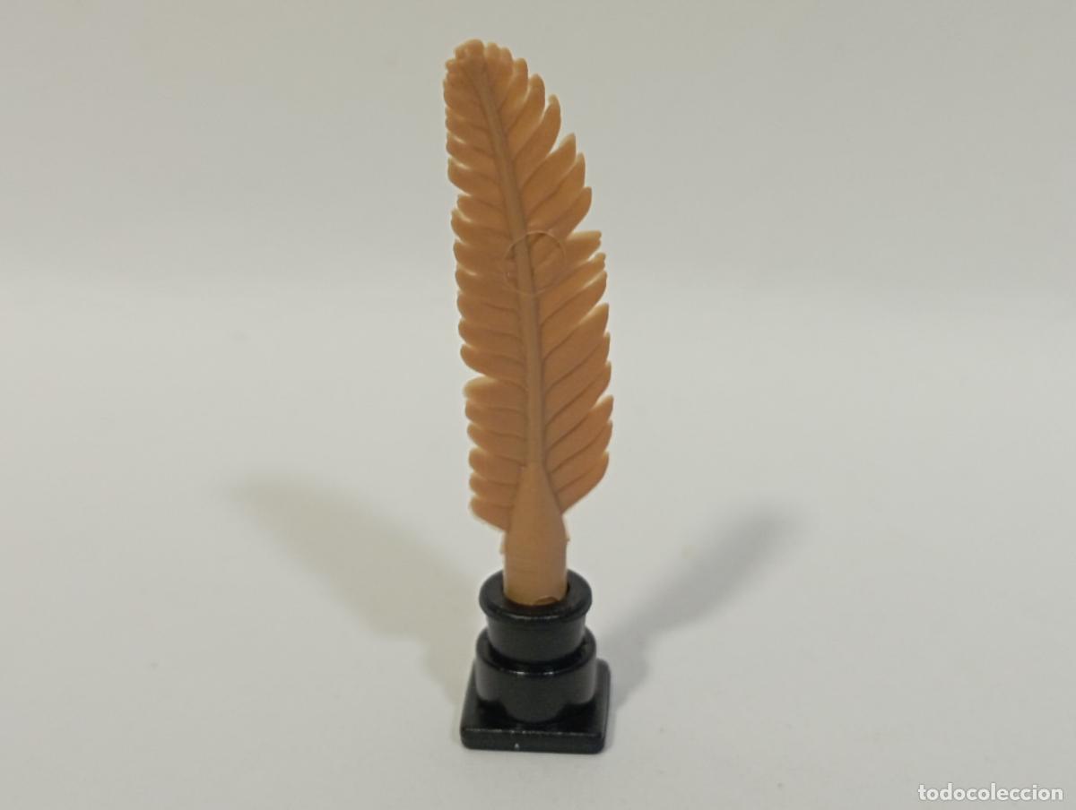 Playmobil: PLAYMOBIL PLUMA DE ESCRIBIR CON TINTERO MEDIEVAL CASTILLO