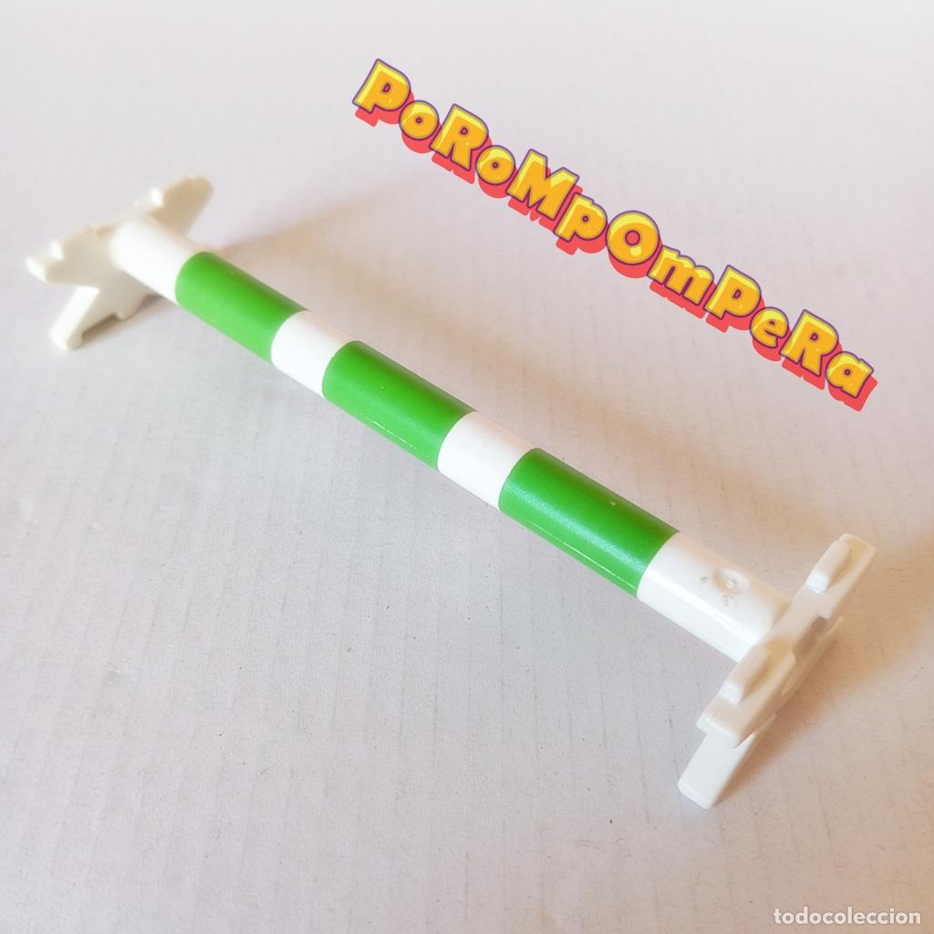 Playmobil: PLAYMOBIL BARRA OBST&Aacute;CULO H&Iacute;PICA SIMILAR 3140 3714 3855 4074 4185 5893 ADIESTRAMIENTO CABALLO T7